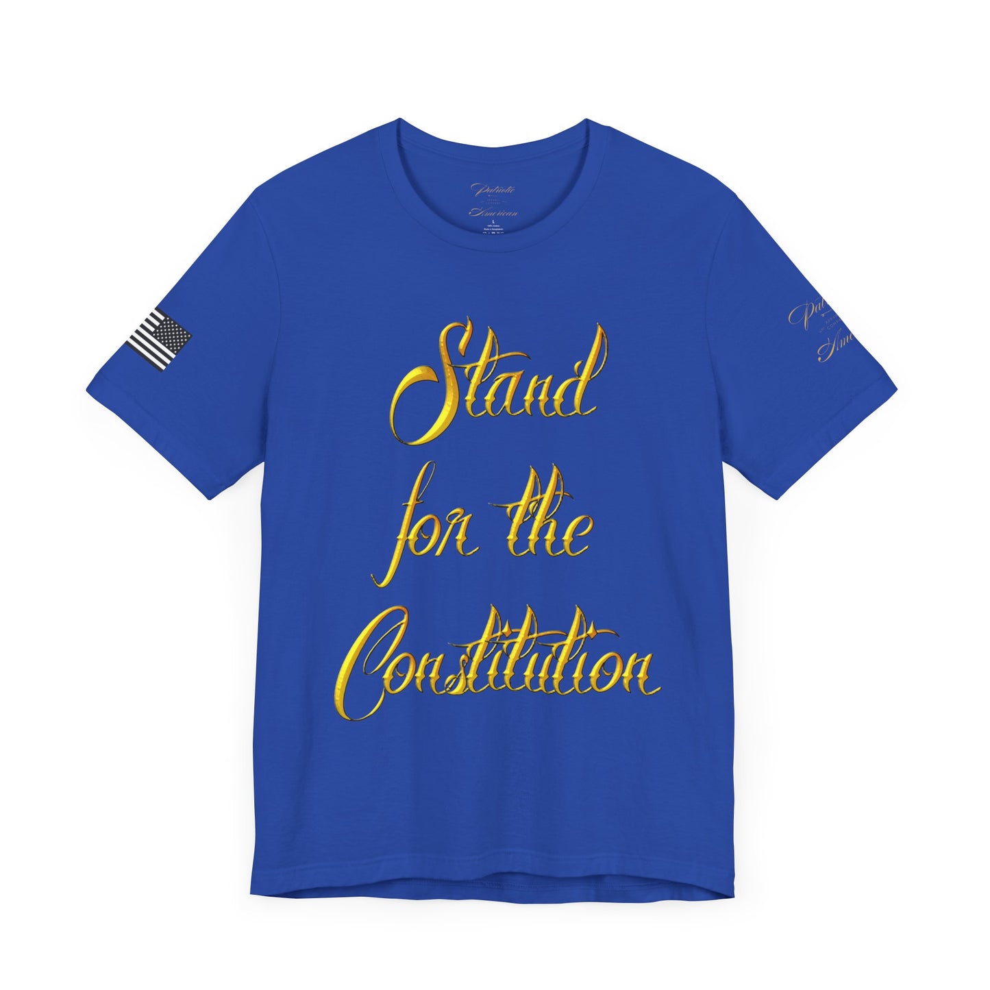 "Stand for the Constitution" Unisex Jersey Short Sleeve Tee by Patriotic American Apparel Company