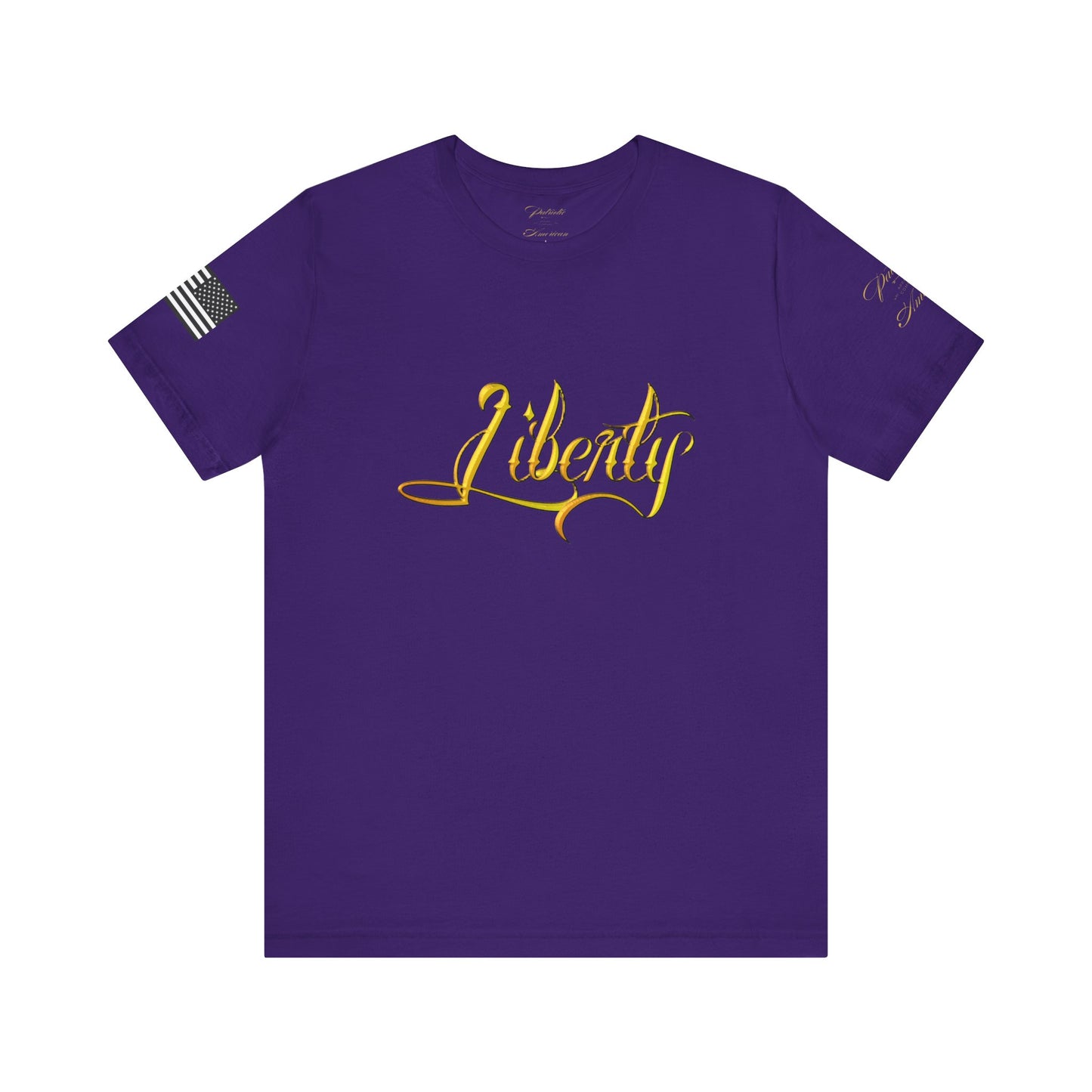 "Liberty" Unisex Jersey Short Sleeve Tee by Patriotic American Apparel Company