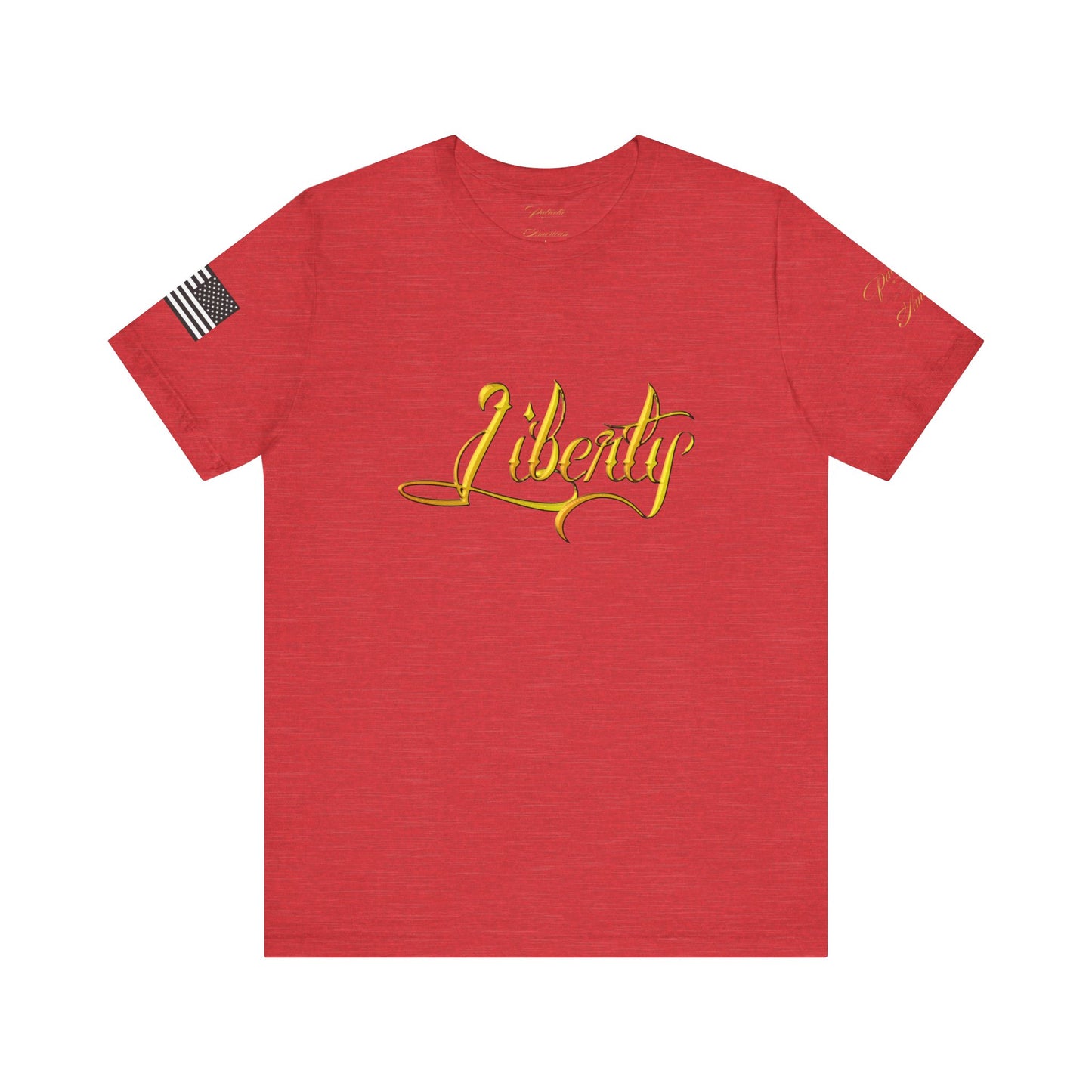 "Liberty" Unisex Jersey Short Sleeve Tee by Patriotic American Apparel Company