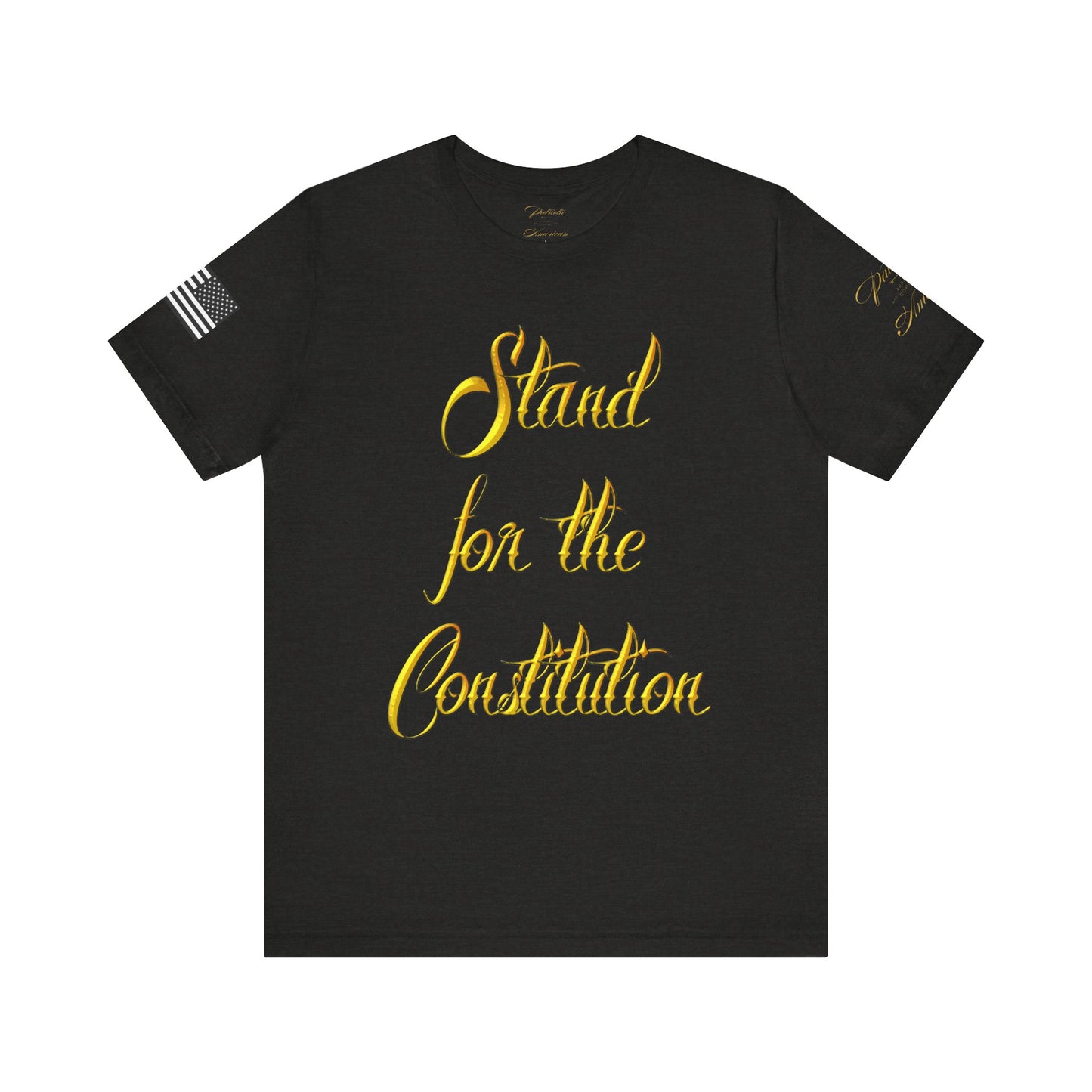 "Stand for the Constitution" Unisex Jersey Short Sleeve Tee by Patriotic American Apparel Company