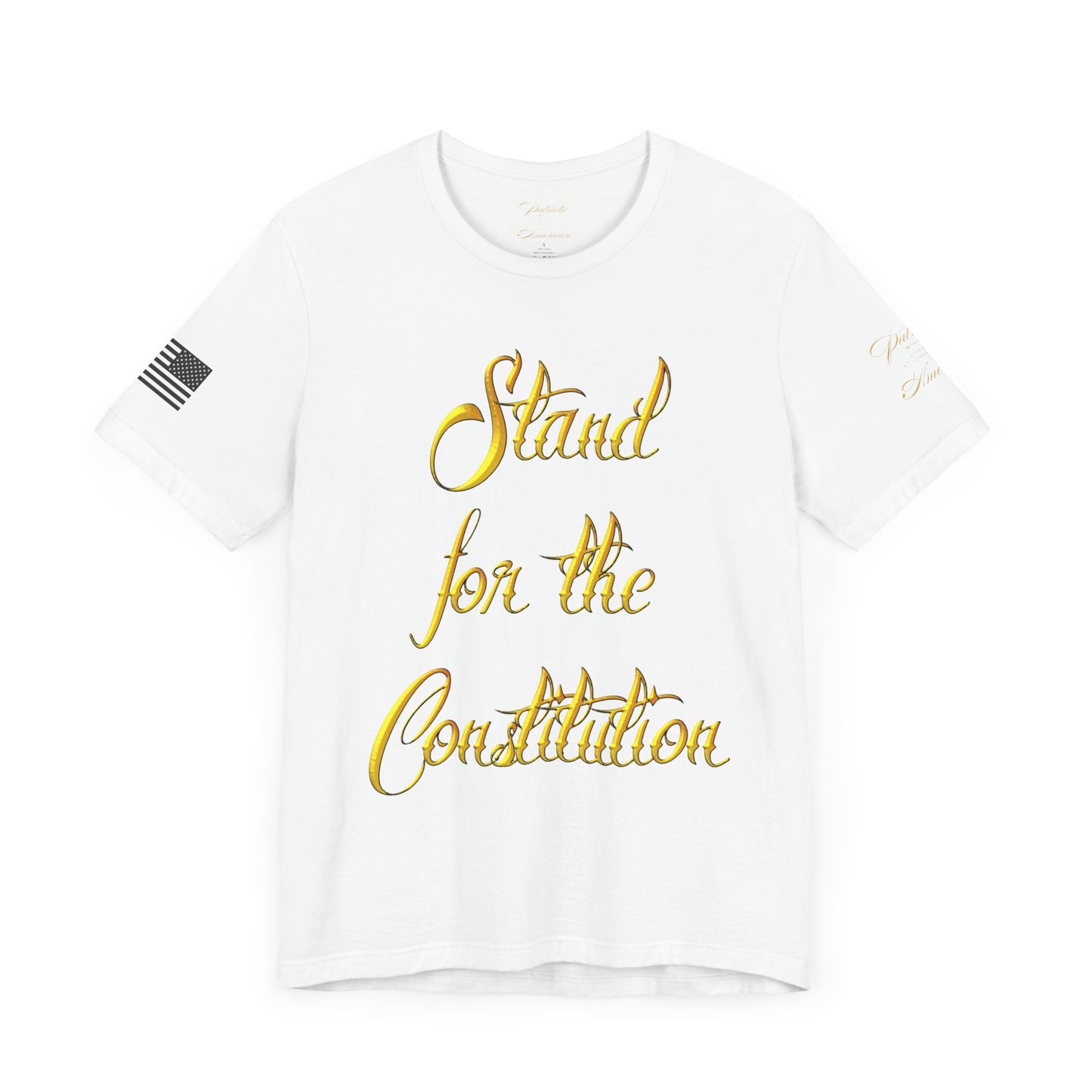 "Stand for the Constitution" Unisex Jersey Short Sleeve Tee by Patriotic American Apparel Company