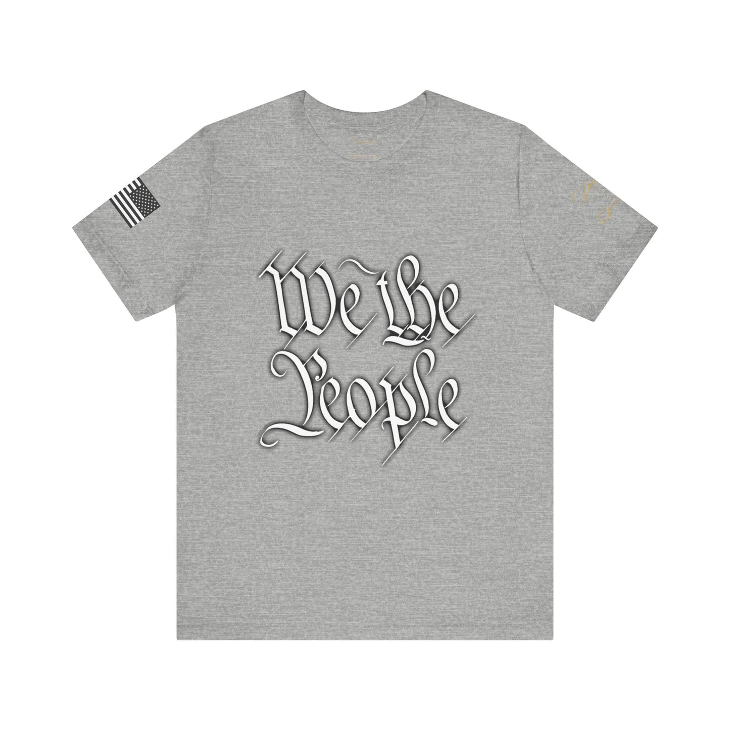 "We the People" Unisex Jersey Short Sleeve Tee by Patriotic American Apparel Company