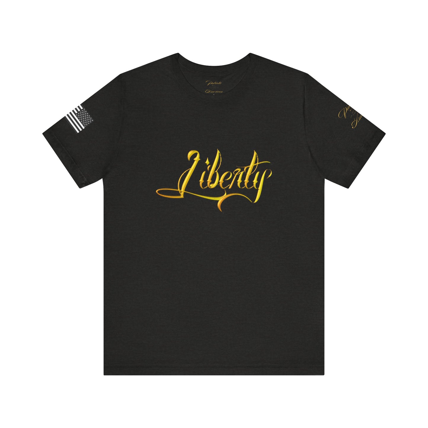 "Liberty" Unisex Jersey Short Sleeve Tee by Patriotic American Apparel Company