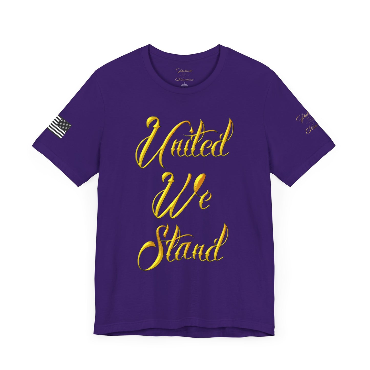 "United we Stand" Unisex Jersey Short Sleeve Tee by Patriotic American Apparel Company