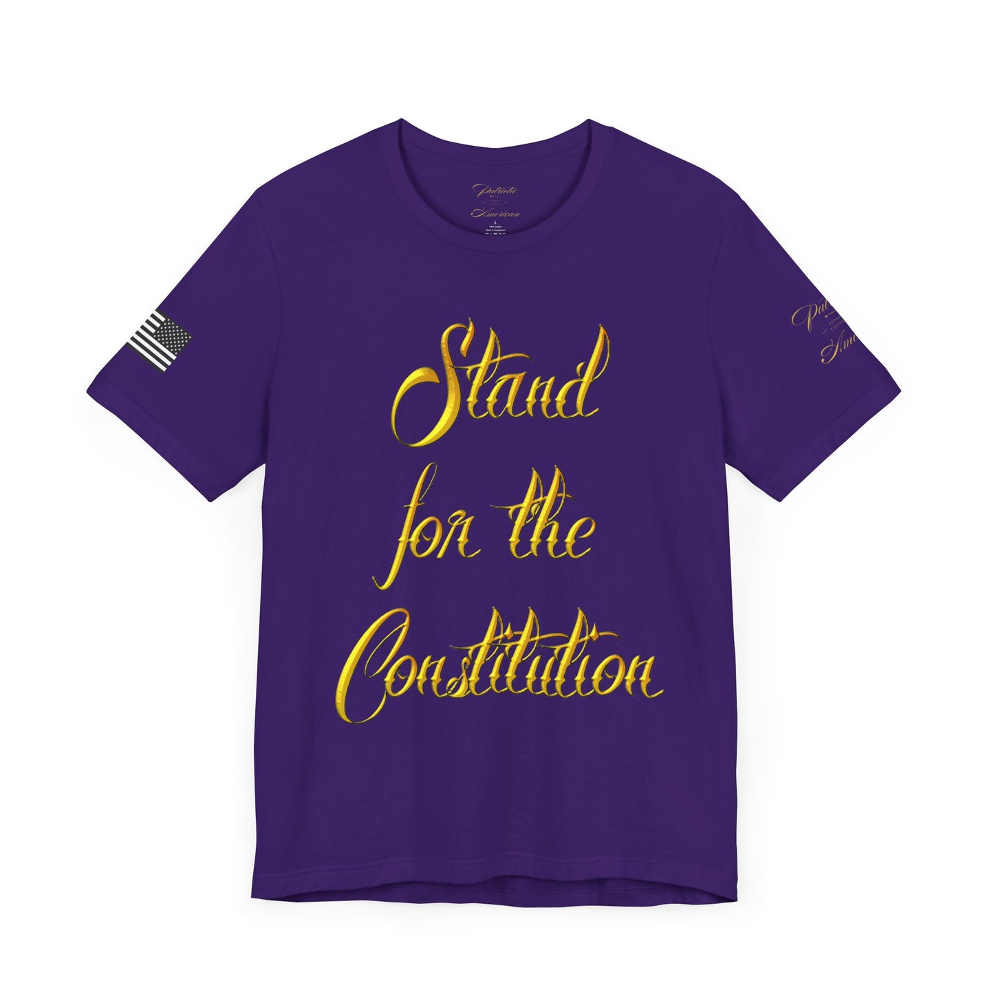 "Stand for the Constitution" Unisex Jersey Short Sleeve Tee by Patriotic American Apparel Company