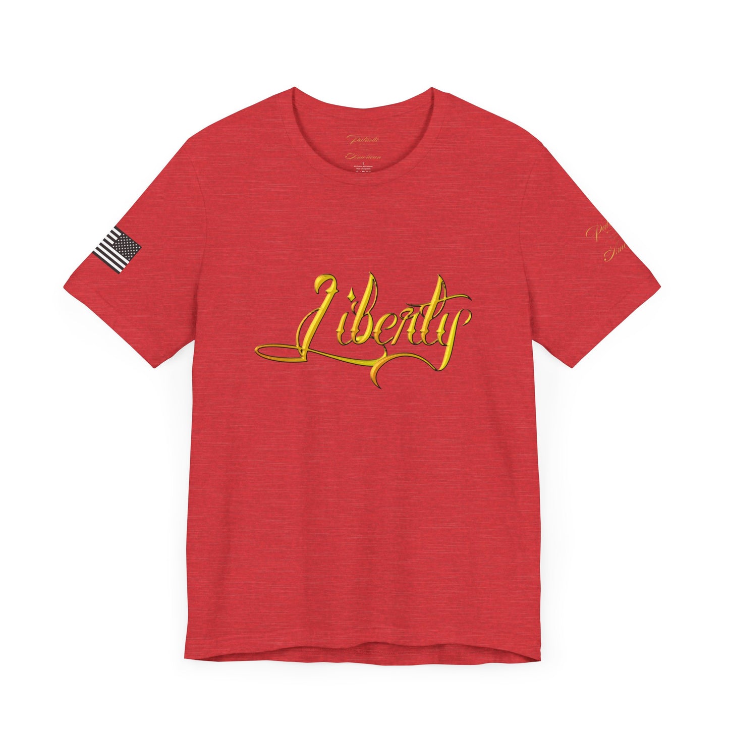 "Liberty" Unisex Jersey Short Sleeve Tee by Patriotic American Apparel Company