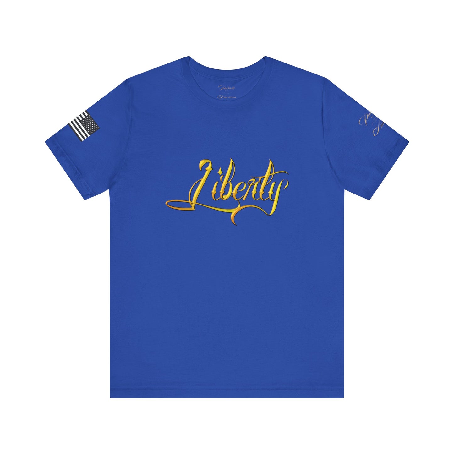 "Liberty" Unisex Jersey Short Sleeve Tee by Patriotic American Apparel Company