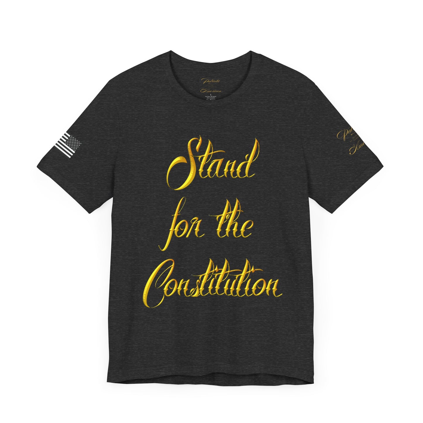 "Stand for the Constitution" Unisex Jersey Short Sleeve Tee by Patriotic American Apparel Company