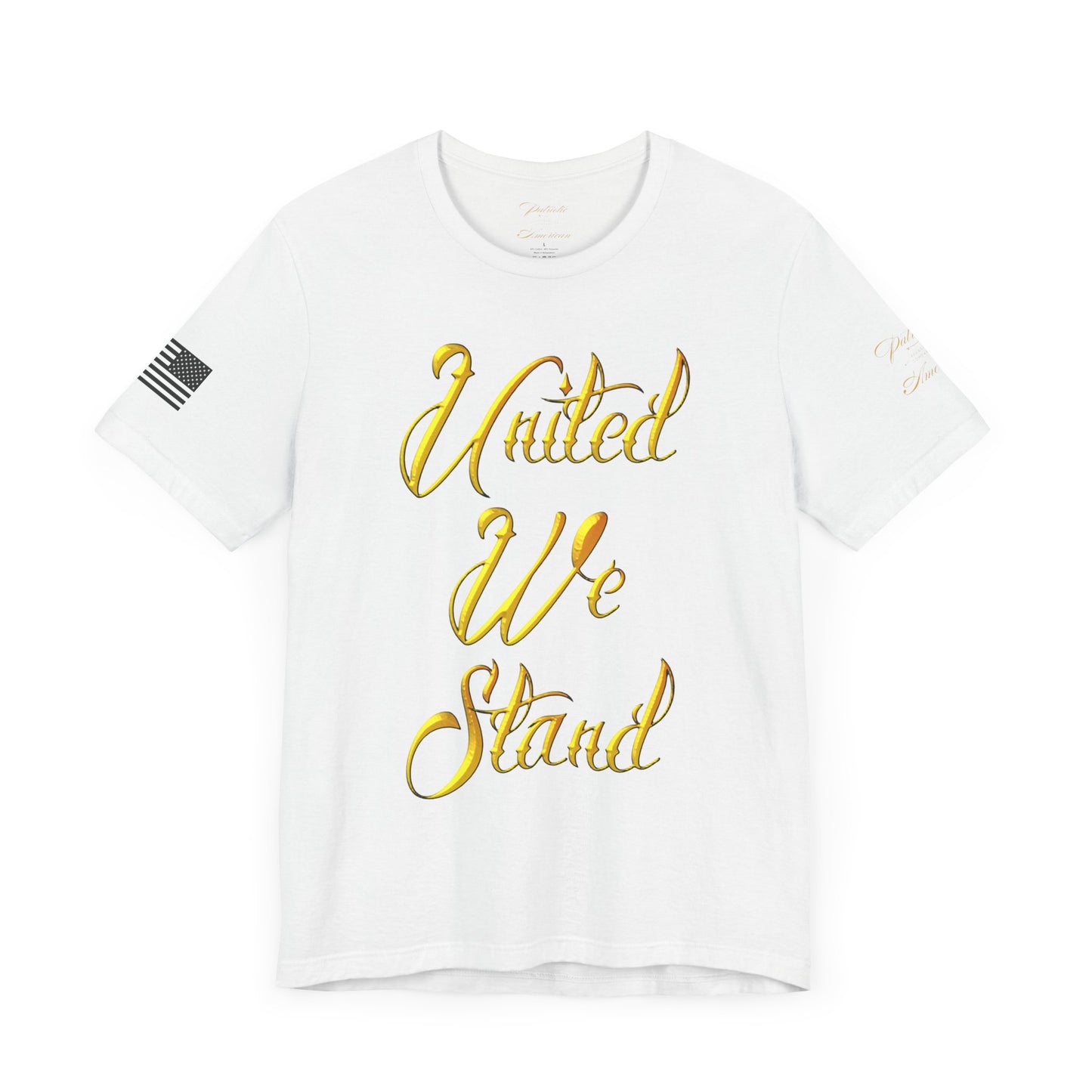 "United we Stand" Unisex Jersey Short Sleeve Tee by Patriotic American Apparel Company