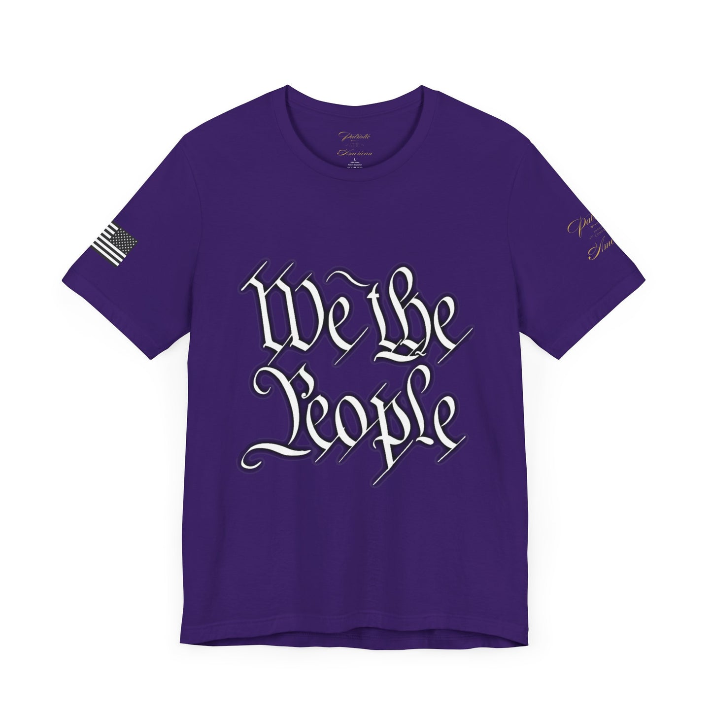 "We the People" Unisex Jersey Short Sleeve Tee by Patriotic American Apparel Company